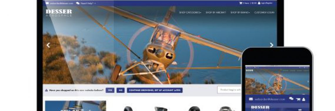Desser Aerospace Launches eCommerce Website to better serve aircraft operators.